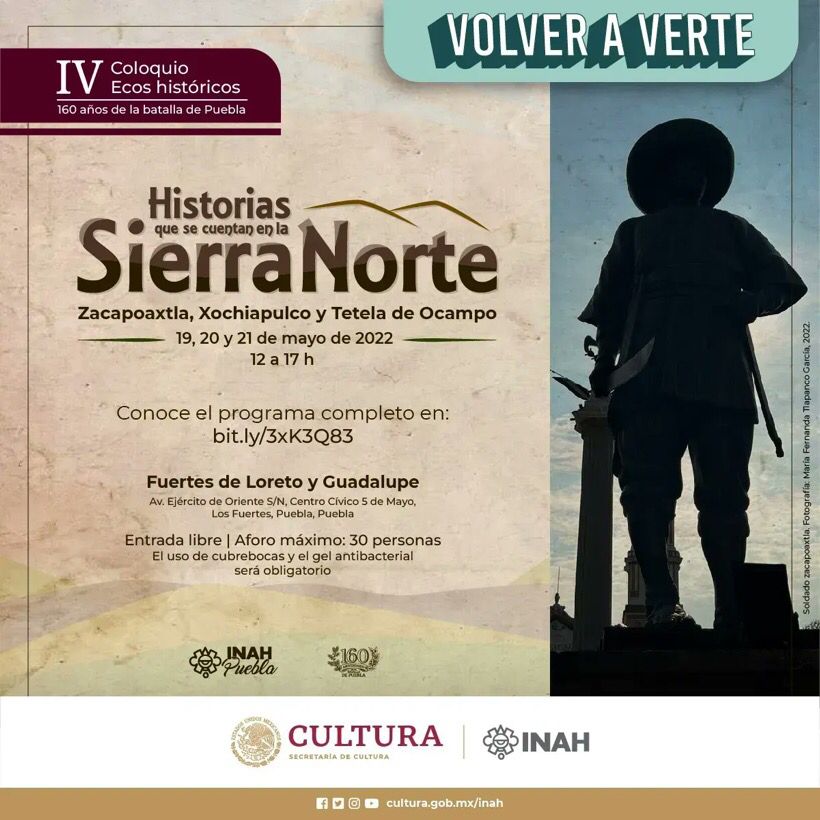IV Coloquio Ecos Históricos en el marco del 160 aniversario de la Batalla de Puebla
