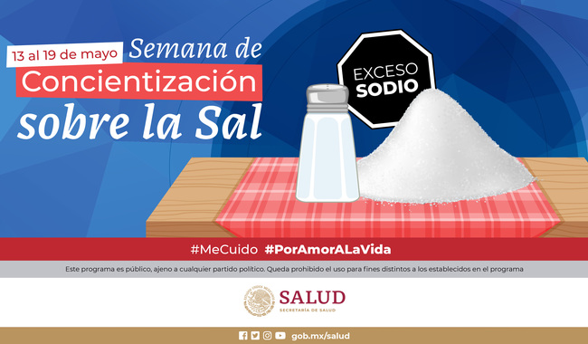 Consumo excesivo de sal aumenta riesgo de cáncer gástrico y descalcificación