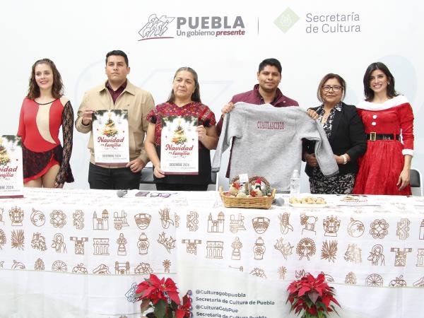 Anuncian Cultura y Cuautlancingo Festival Navidad en Familia 2024