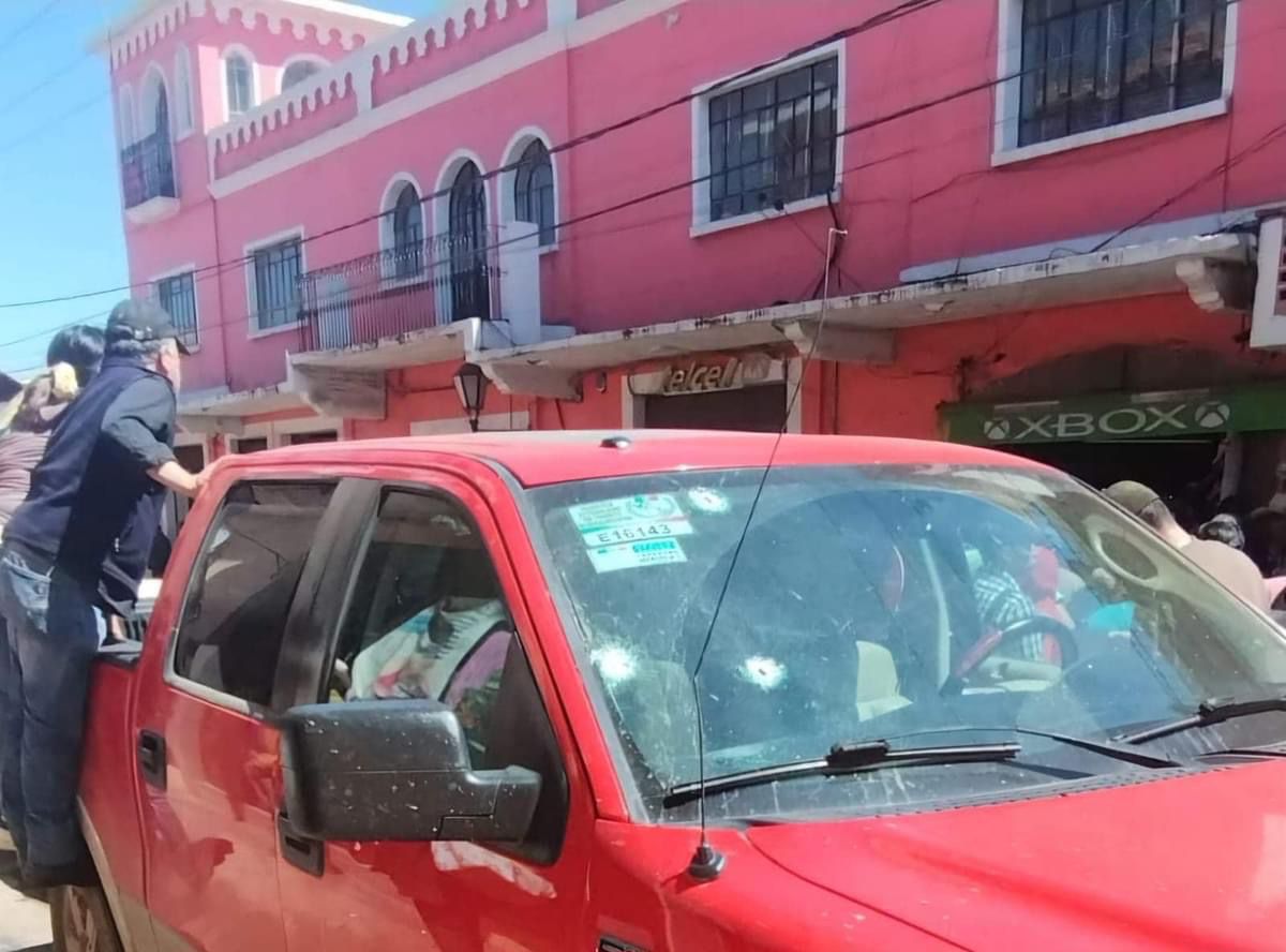 Asalto a un empresario, dejó dos heridos en el centro de Chignahuapan