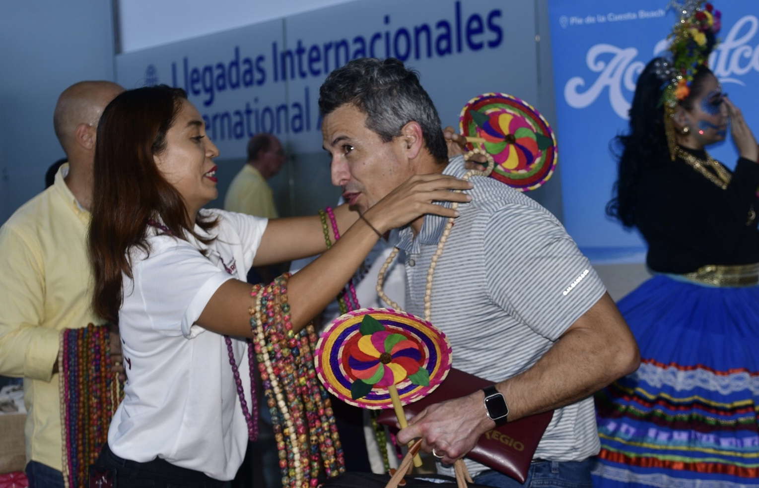 Arriba a Acapulco primer vuelo internacional de la temporada de Invierno