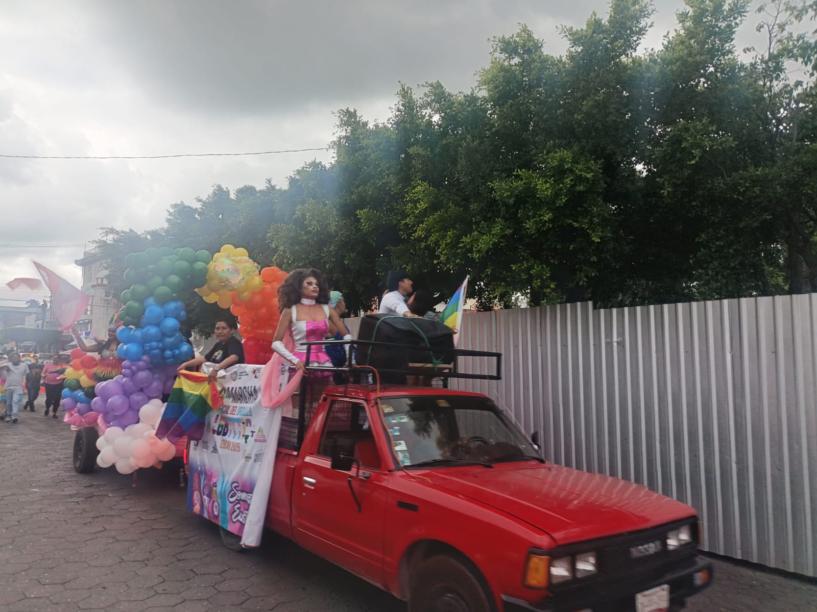 En Izúcar se realiza la 4°Marcha del Orgullo LGBTTTIQ+