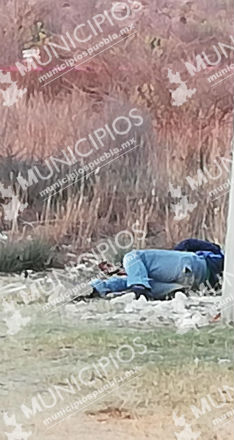 Asesinan de varios balazos a un hombre en Tecamachalco