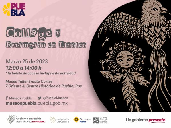 Ofrecerá taller de collage y estampado en linóleo en el Museo Erasto Cortés