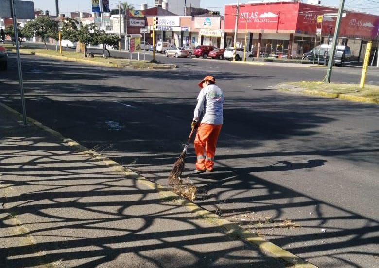 Limpia Ayuntamiento zona del Ecológico tras festival Catrina 2019