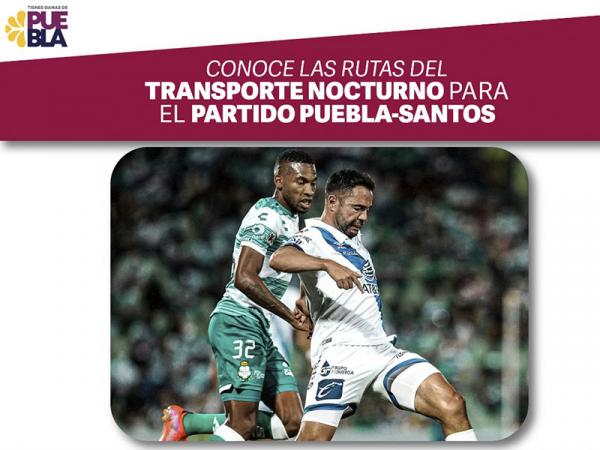 Vuelve transporte nocturno para disfrutar partidos del Club Puebla