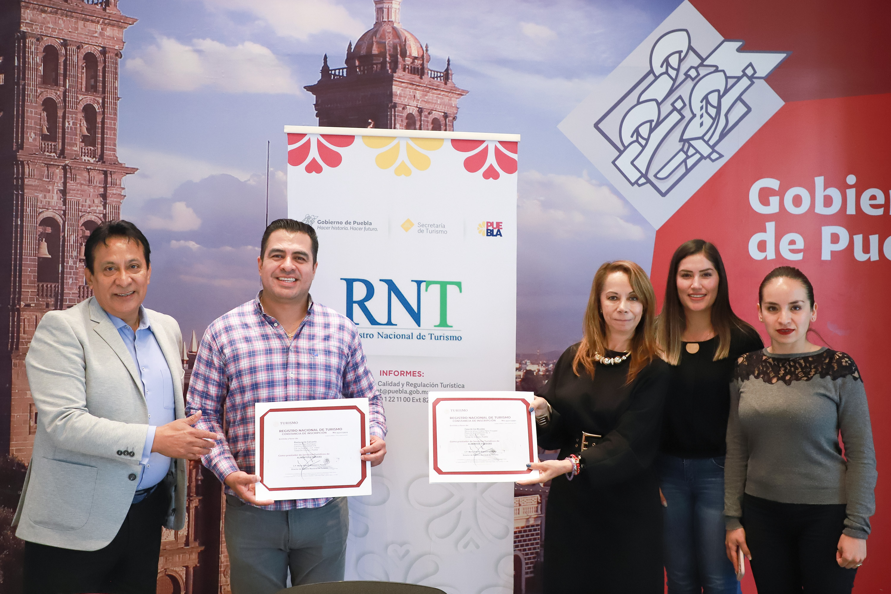 Destaca Puebla a nivel nacional por formalización de servicios turísticos