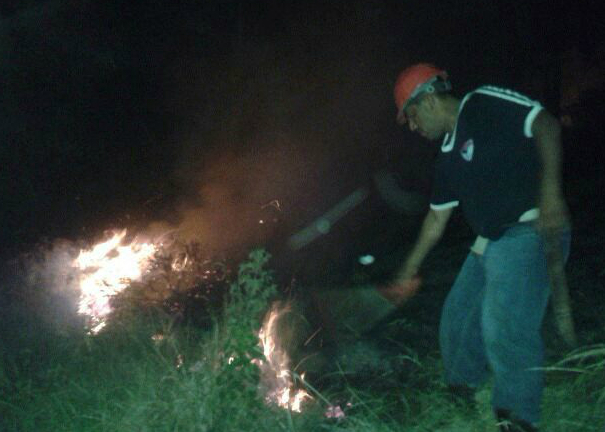 Dañadas 50 hectáreas en Zacapoaxtla por 12 incendios forestales