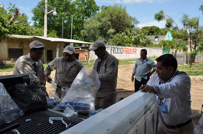 Llega ayuda a familias afectadas por inundación en La Noria Hidalgo