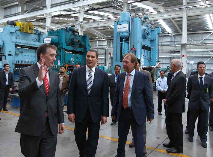 Inauguran en Huejotzingo planta Metalmecánica Automotriz Geni