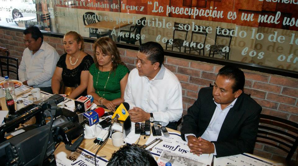 Sale bajo fianza el ex diputado Lucio Rangel y brinda rueda de prensa