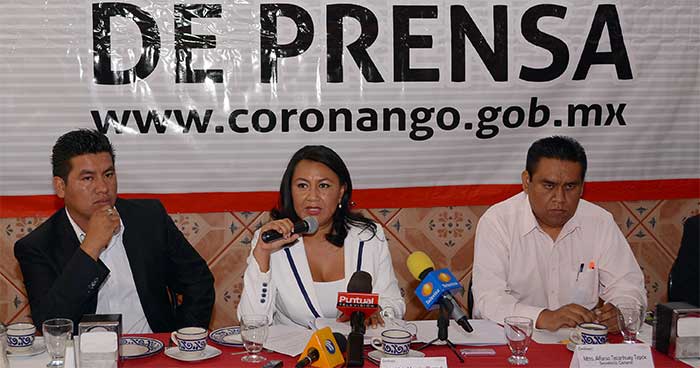 Endeudado por 40 mdp recibe Mely Macoto al municipio de Coronango