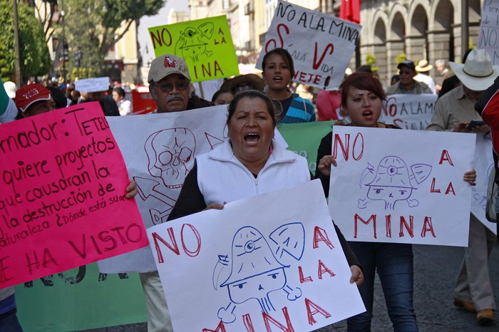 Llega a Puebla jornada de lucha contra proyectos mineros e hidroeléctricos