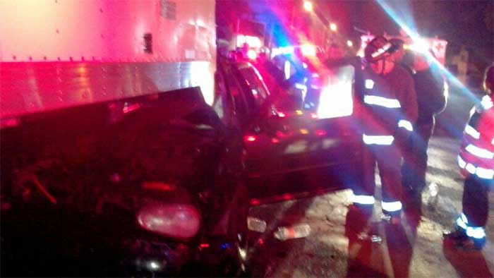 Muere Policía Federal en Texmelucan tras impactar su vehículo