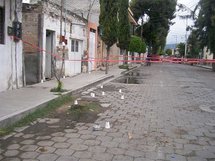 Encuentran quemada la patrulla robada durante balacera en Tehuacán