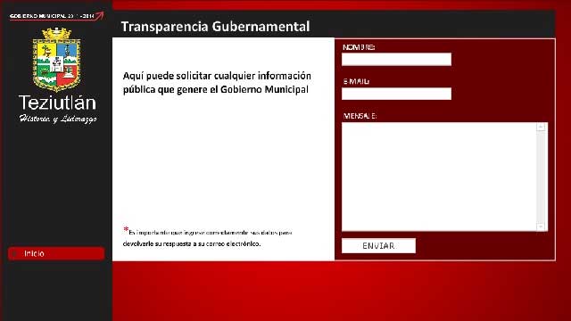 Ayuntamiento de Teziutlán condiciona información sobre remuneraciones