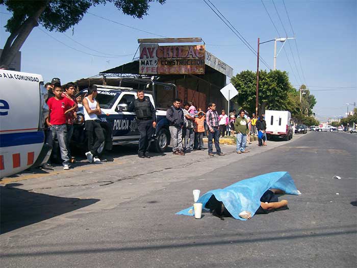 Cobra otra víctima el transporte público en Tehuacán