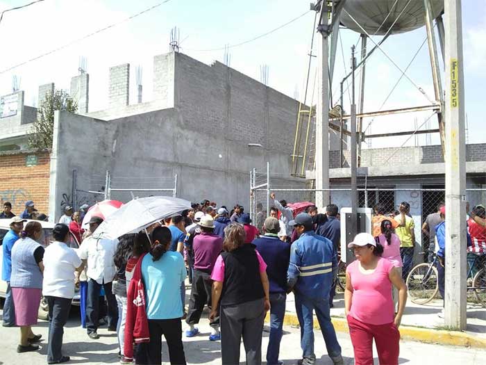 Se oponen habitantes de San Miguel Xoxtla a la privatización del agua