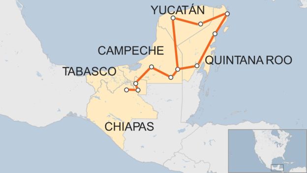 Millones de dólares costará el Tren Maya