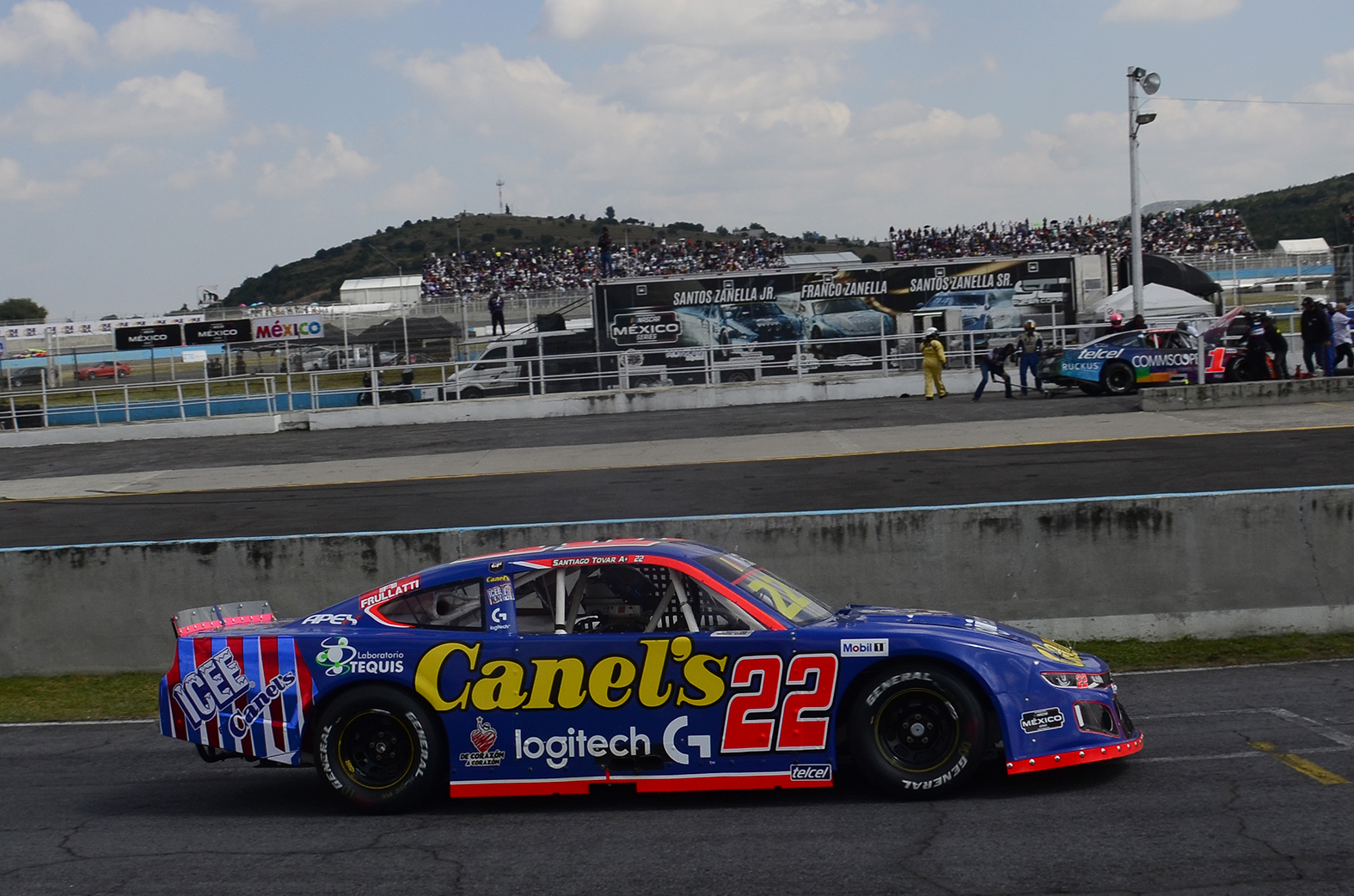 Santiago Tovar por buen final en SPEEDFEST NASCAR México