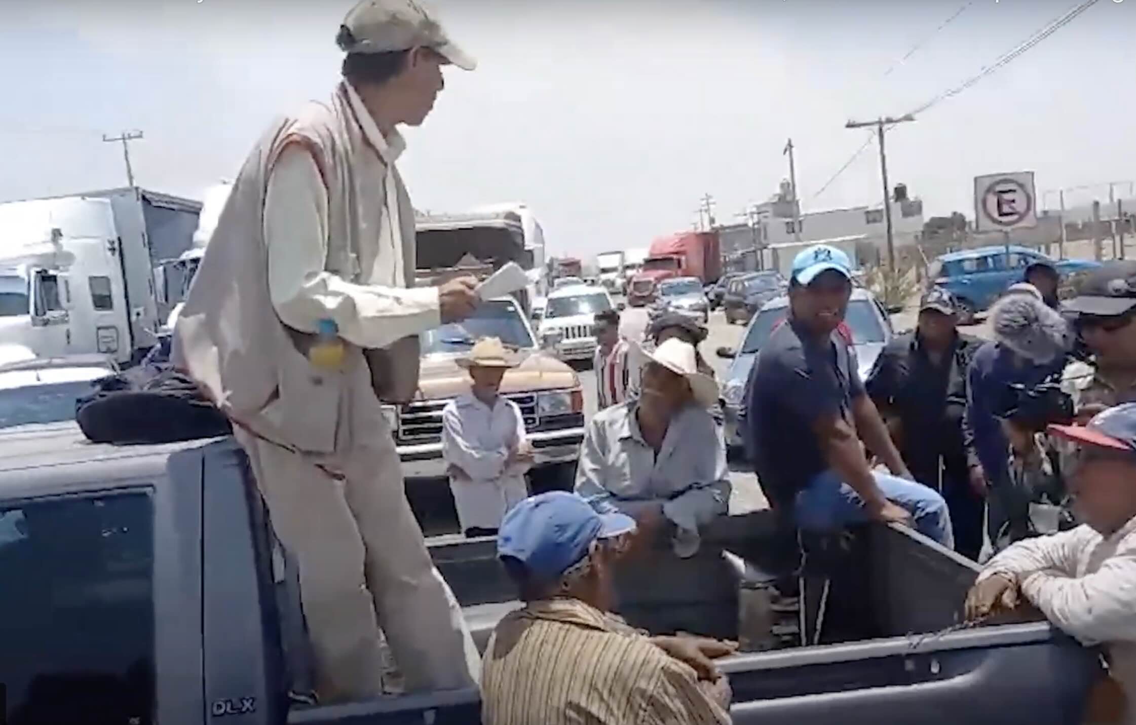 Exigen campesinos en Cuyoaco que se limite extracción de agua a Fresas Driscoll’s