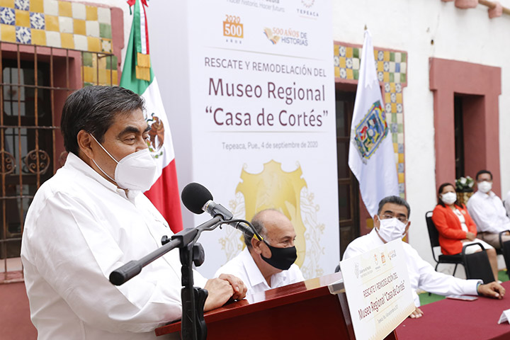 Crear infraestructura en beneficio los poblanos: Barbosa