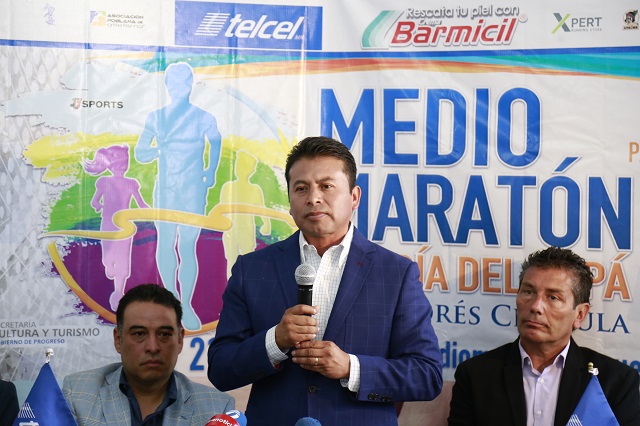 Presentan Medio Maratón del Día del Papá en San Andrés Cholula