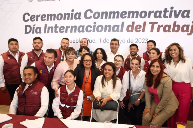 Encabeza Céspedes encuentro con líderes sindicales