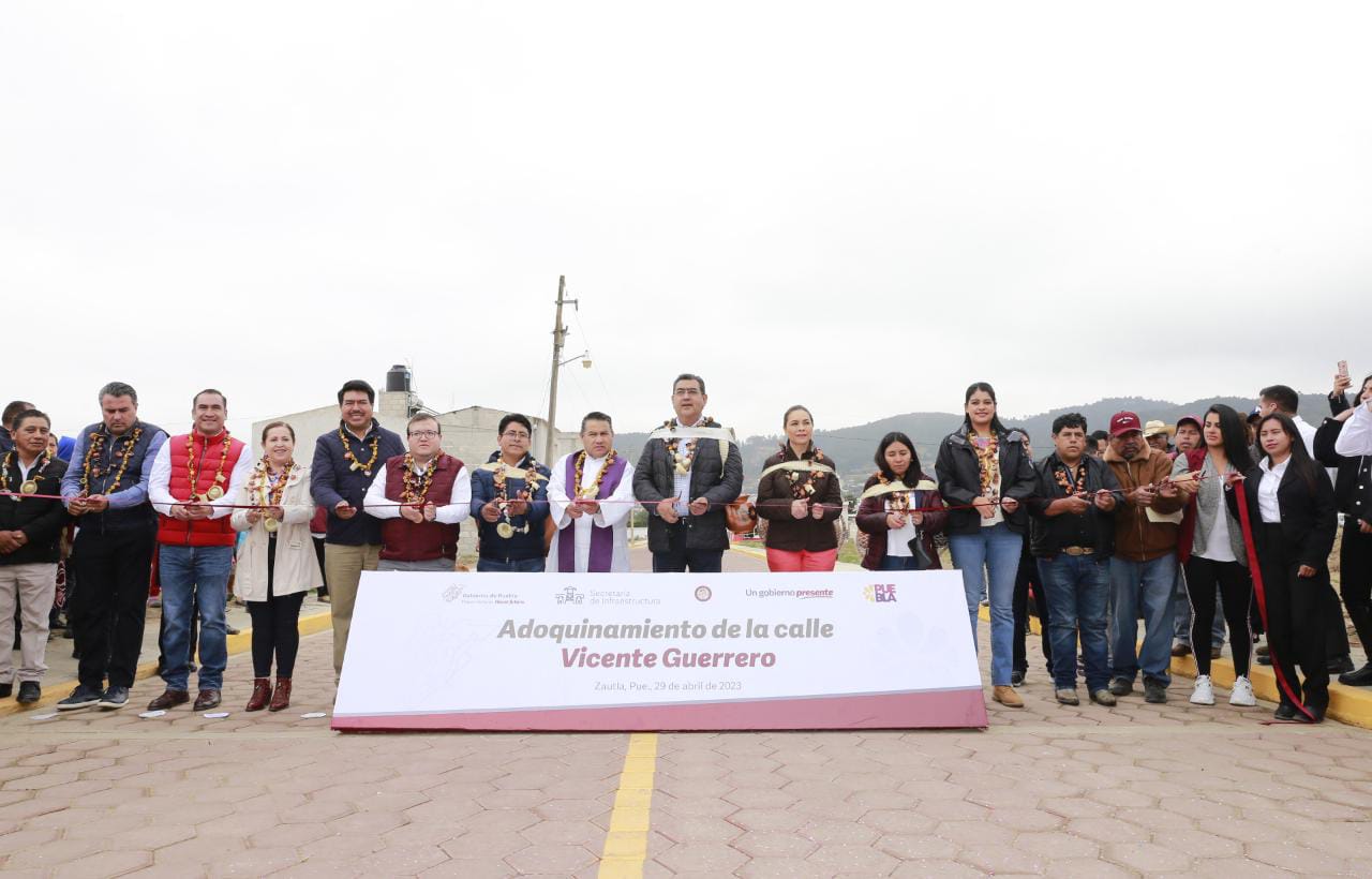 Puebla trabaja para mejorar la vida de los poblanos: Sergio Salomón