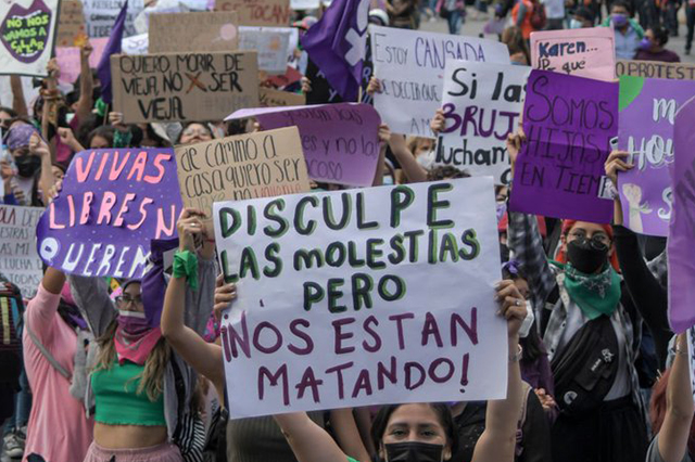 Gobierno de Puebla será respetuoso de marchas feministas por 8M: Céspedes