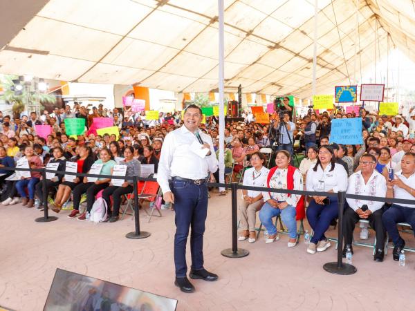 Inversión histórica en obra comunitaria impulsa Gobierno de Puebla