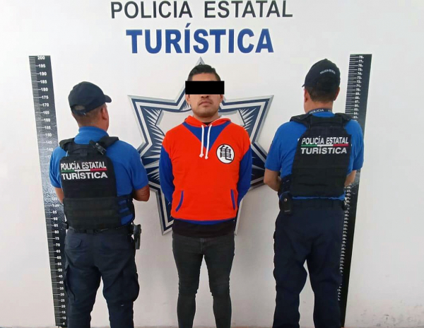 Detiene SSP a presunto asaltante de línea 3 de RUTA en Puebla