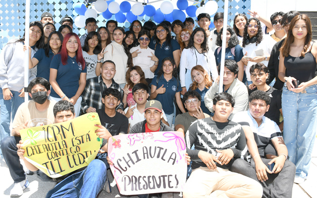 Dan la bienvenida a estudiantes del Complejo Regional Mixteca y de la prepa Simón Bolívar de la BUAP