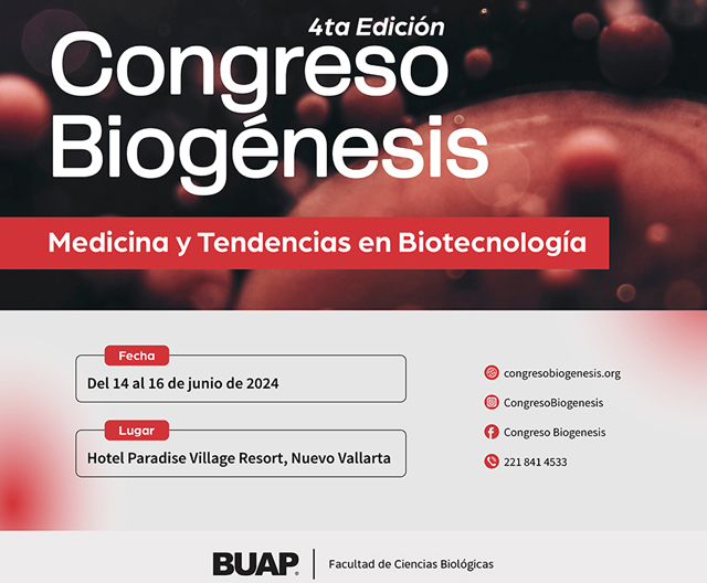 Egresadas BUAP organizan Congreso Biogénesis: Tendencias en Medicina y Biotecnología