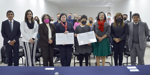 Firma BUAP convenio de colaboración con el Tribunal Superior Agrario