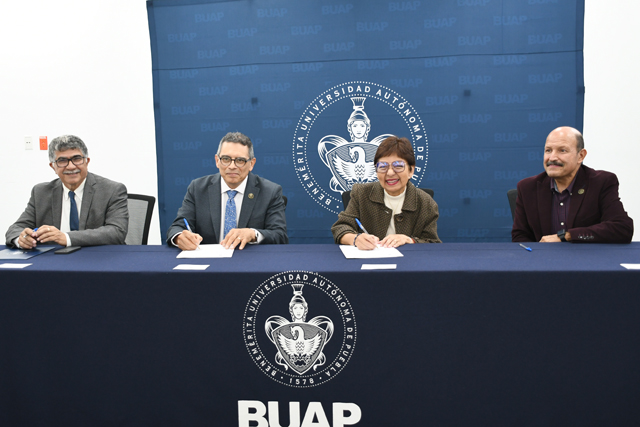 BUAP y Colegio de Posgraduados de Puebla firman convenio de colaboración