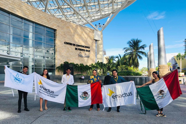 Ganan emprendedores BUAP competencia 1 Race 4 Oceans en la Enactus World Cup
