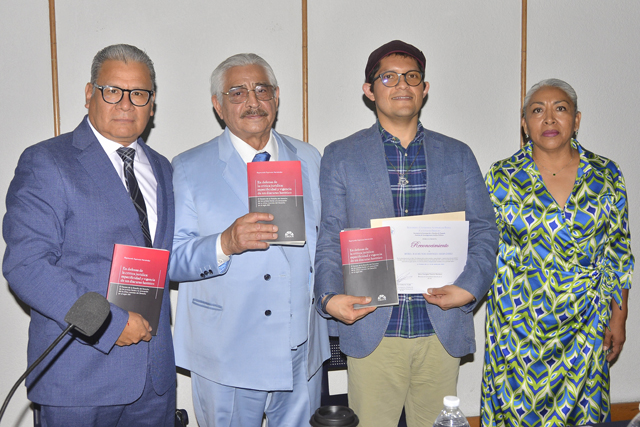 Presentan en la Facultad de Derecho BUAP libro sobre crítica jurídica y marxismo