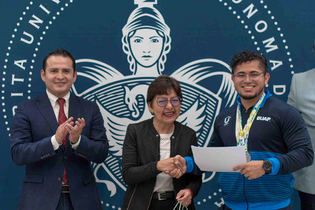 Reconoce la rectora Cedillo a medallistas BUAP de la Universiada Nacional 2025