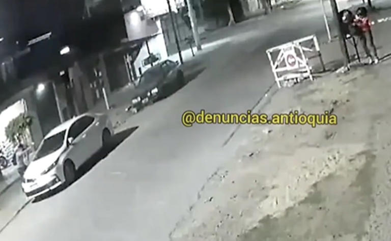 VIDEO Policía abate a ladrón en Medellín