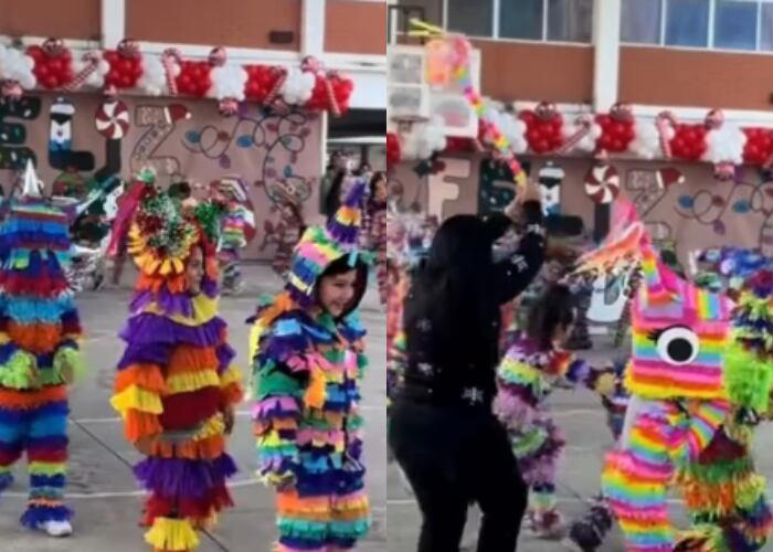 VIDEO Dale, dale, dale, checa esta reacción de una maestra en un festival