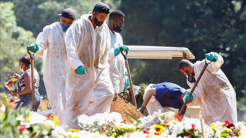 Brasil registró 250 muertos por la Covid-19 en las últimas 24 horas