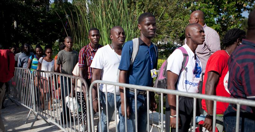 Frontera sur de México, saturada por haitianos