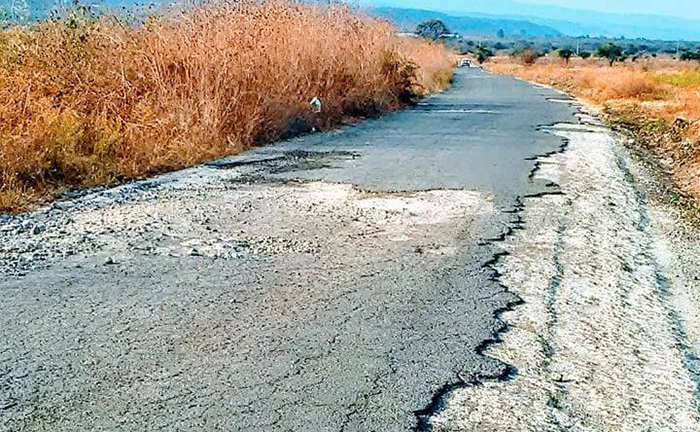 En malas condiciones, ruta de evacuación en Atzitzihuacan