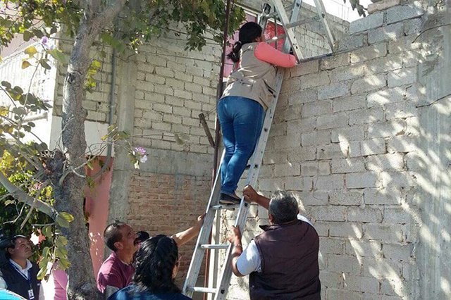 Rescatan a cinco niños en situación de abandono en Tehuacán