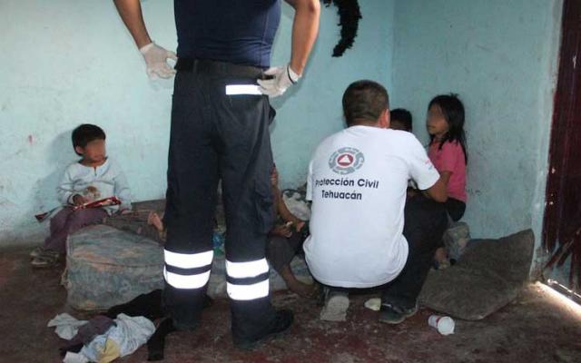 Con neumonía severa dos de los menores rescatados en Tehuacán