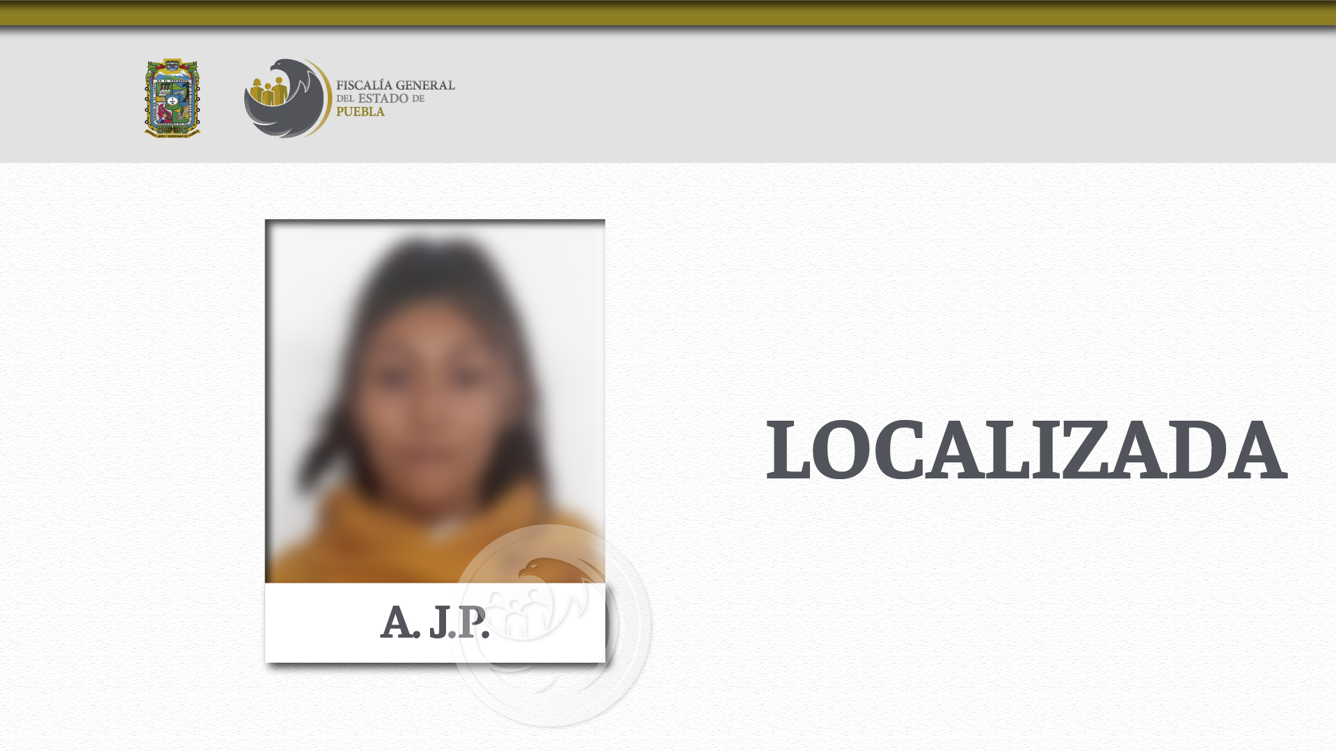 Localizan a Abigail Juárez, joven que desapareció en Puebla capital