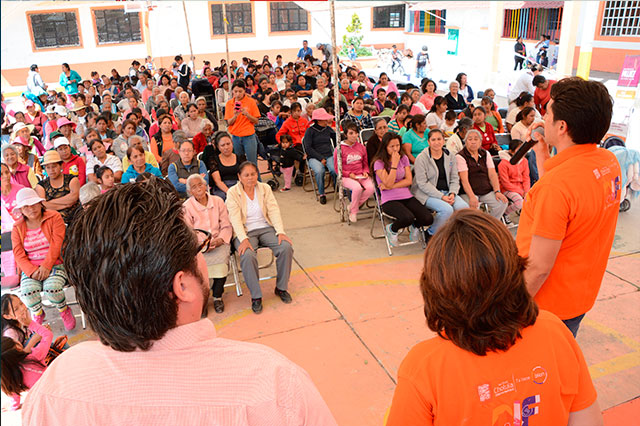 Presentan actividades del Mes del Abuelo en San Pedro Cholula