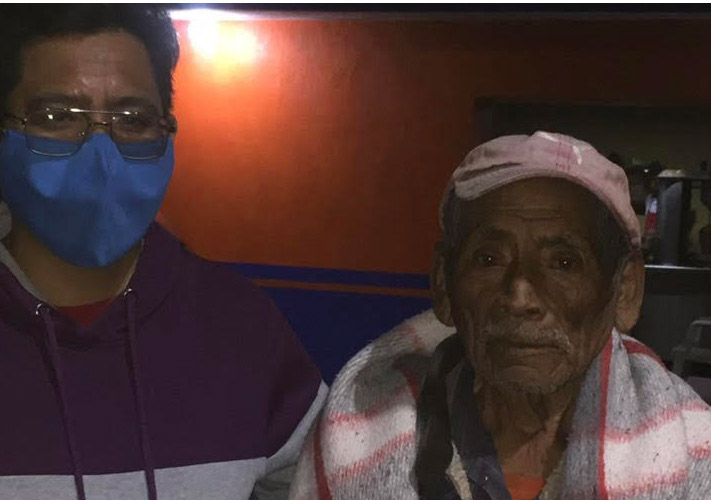 Por varias horas abuelito de Guerrero estuvo perdido en Atlixco