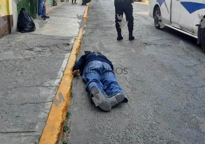 Abuelito cae de su propia altura y muere en calles de San Pedro Cholula